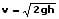 PhysProf - Ausfließgeschwindigkeit - Ausfluss - Geschwindigkeit - Gefäß - Formel