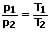 Gesetz von Amontons - 2. Gesetz von Gay-Lussac - Formel - 1