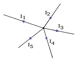 PhysProf - Kirchhoffsche Gesetze - 1. Kirchhoffsches Gesetz - Knotenpunktsatz - Knoten - Knotenregel - Knotensatz - Kirchhoffsche Regeln