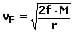 2. kosmische Geschwindigkeit - Formel