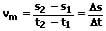 Physprof - Mittlere Geschwindigkeit - Formel - 3