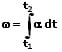Momentanbeschleunigung - Winkelgeschwindigkeit - Formel