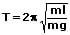 Mathematisches Pendel - Gleichung - Formel - 2