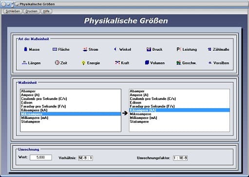 PhysProf - Größen - Einheiten - Maßeinheiten - Maße - Maßangaben - Umrechner - Umrechnen - In - Umwandlungstabelle - Umrechnungstabelle - Wandeln - Umwandeln - Umwandlung - Umrechnung - Abkürzungen - Übersicht - Größenbereich - Größenbereiche - Schreibweise - Einheitenvorsätze