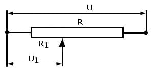 PhysProf - Spannungsteiler - Potentiometerschaltung - Spannungsteilerverhältnis - Verhältnis - Teilwiderstand - Lastwiderstand - Stromquelle - Potentiometer - Spannungsteilerschaltung - Veränderbarer Widerstand - Veränderlicher Widerstand - Berechnen - Formel