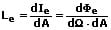 Strahldichte - Strahlungsdichte - Formel - 2