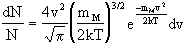 Molekül - Geschwindigkeit - Gleichung - 1