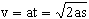 Geschwindigkeit - Gleichung - 2