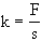 Hookesches Gesetz - Gleichung
