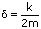 Gedämpfte Schwingung - Gleichung - 2