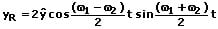 Schwingungen - Frequenz - Überlagerung - Gleichung - 1