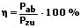 PhysProf -  Wirkungsgrad - Abgegebene Leistung - Zugeführte Leistung - Formel - 4
