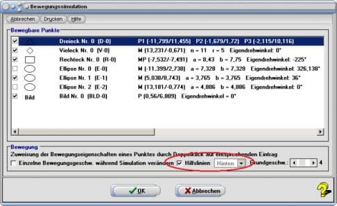 SimPlot - Bewegung - Simulation - Animation - Translation - Rotation