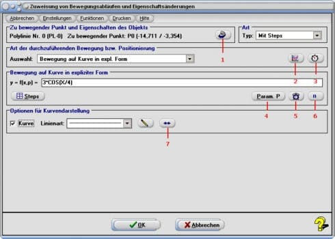 SimPlot - Lernen - Simulationen - Bildung - Unterricht - Animation - Drehen - Spiegeln - Strecken