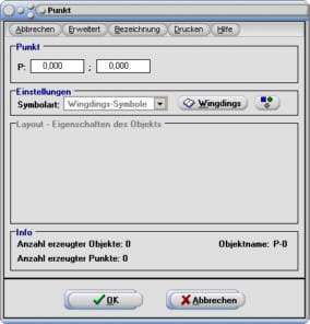 SimPlot - Punkt - Wingdings - Layout - Markierung - Punkte - Plotten - Markieren - Markierung - Koordinaten - Bewegen - Drehen - Spiegeln - Rotieren - Verschieben