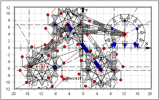 SimPlot - Computeranimation - Simulationssoftware  Bewegte Bilder - Rotierende Zahnräder - Ablaufsimulation