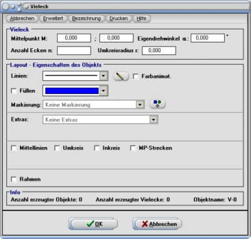Simplot - Vieleck - N-Eck - Plotten - Zeichnen - Eigenschaften - Farbe - Stil - Markierung - Seite
