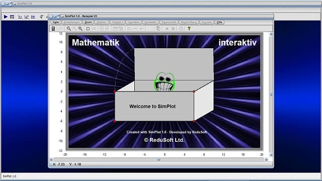 SimPlot - Animation - Bilder - Simulator - Mathematik - Smiley - Programm - Tool - Analyse - Simulationen