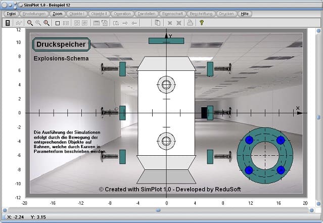 SimPlot - Simulationen - Automatisch - Echtzeit - Konstruktion - Konstruieren - Druckspeicher