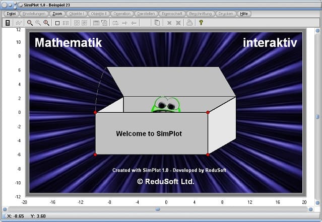SimPlot - Software - Animationen - Modell - Gesteuert - Bilder - Karton - Ablauf