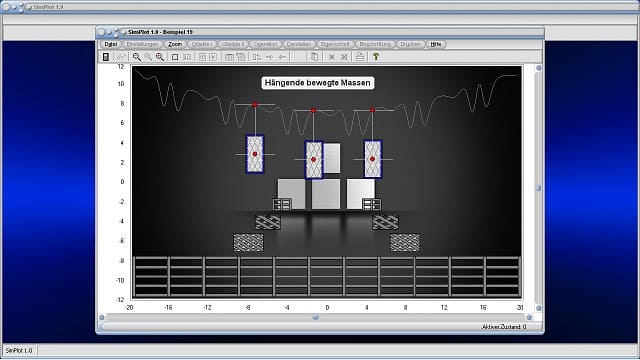 SimPlot - Bilder - Animiert - Softare - Technik - Wissenschaft - Forschung - Technik - Technisch - Grafik - Bilder - Schaubild - Plotter - Software - Design - Darstellen -  Grafikanimationen - Präsentationen - Software