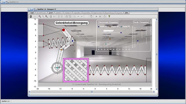 SimPlot - Aufzeichung - Animationen - Kurven - Zeichnen - Bewegte Bilder - Mathematik