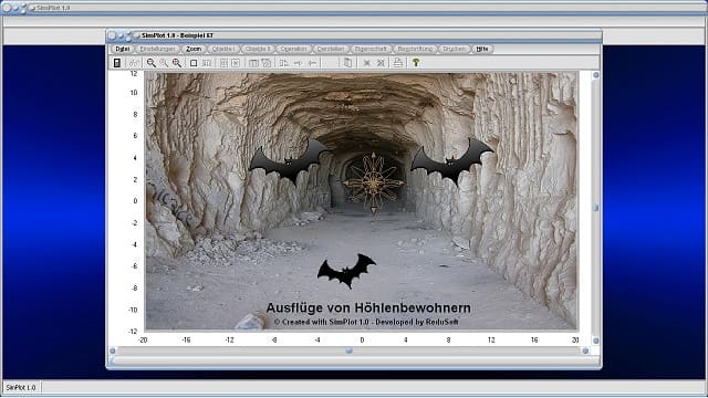 SimPlot - Aufzeichungen - Computeranimationen - Computergrafik - Visualisierungsprogramm - Grafikanimationen - Datenvisualisierung - Anwendungssoftware