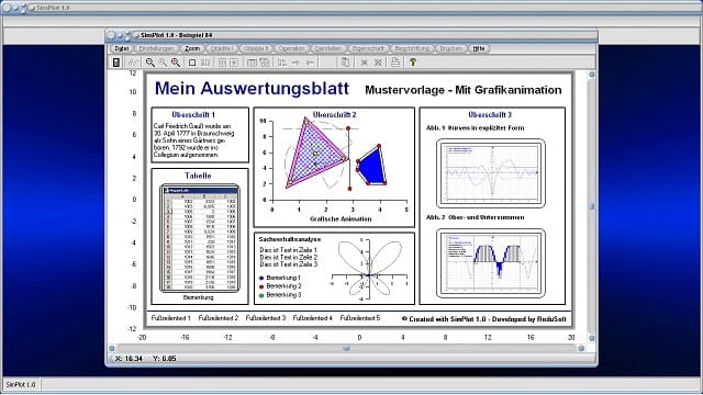 SimPlot - Grafik - Technik - Automatisierung - Automatisiert - Prozessablauf - Funktion - Funktionen - Prozesse - Auswertung - Bilder - Animiert