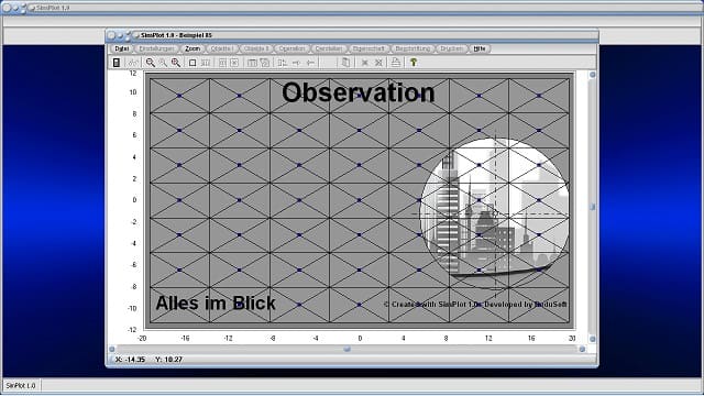 SimPlot - Grafik - PC - Computer - Kurve - Funktion - Programm - Software -Diagramm - Analyse - Steuerung - Technik - Technisch - Diagramm - Systeme - Abläufe - Richtung 