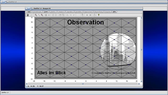 SimPlot - Grafik - PC - Computer - Kurve - Funktion - Programm - Software -Diagramm - Analyse - Steuerung - Technik - Technisch - Diagramm - Systeme - Abläufe - Richtung 