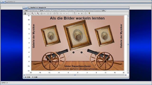 SimPlot - Bilder - Kippen - Drehen - Simulieren - Programm - Software - Animiert  - Animationsgrafiken - Animationsprogramm - Technische Animationen